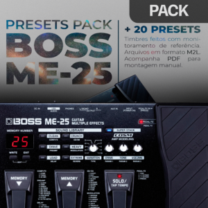 PRESETS PACK | BOSS ME-25